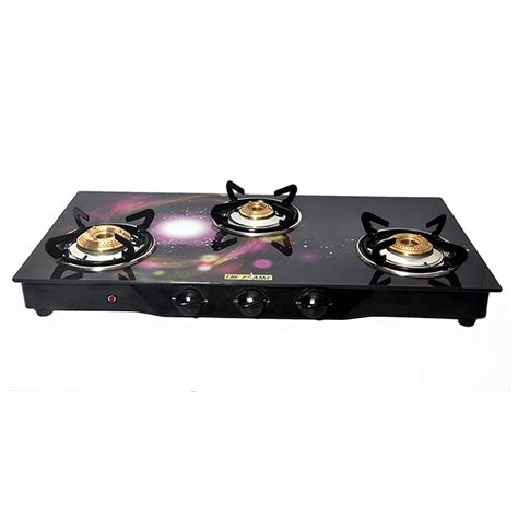 3 burner gas stove auto